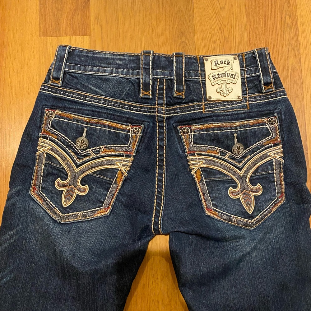 Mens Rock revival Slim Boot size 30 Long